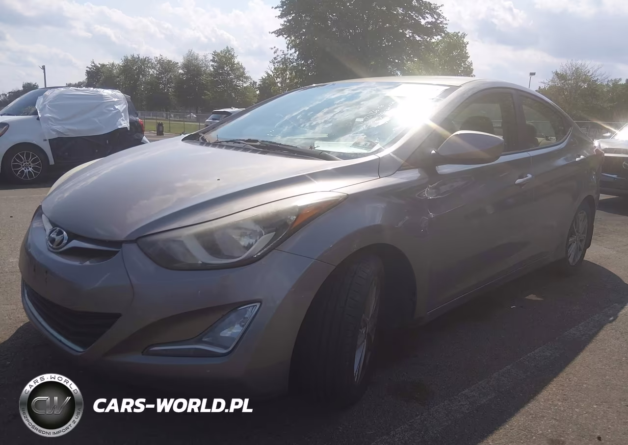 2014 Hyundai Elantra Se VIN:5NPDH4AE7EH477658 - 2