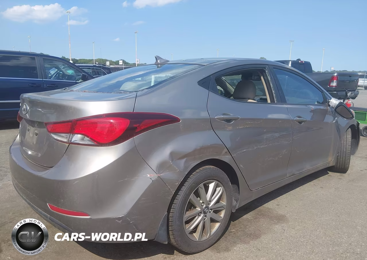 2014 Hyundai Elantra Se VIN:5NPDH4AE7EH477658 - 6