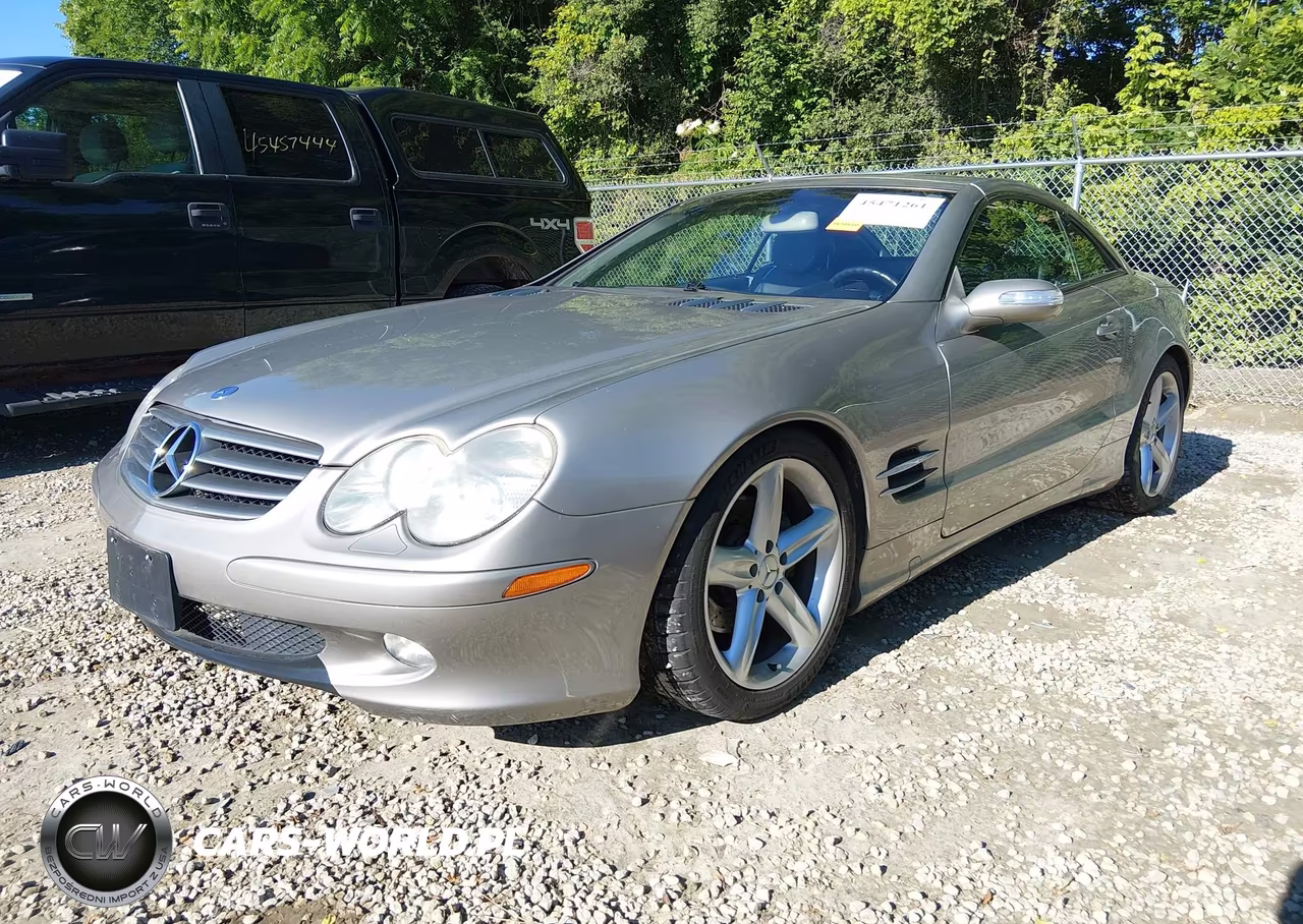 2004 Mercedes-Benz Sl 500 VIN:WDBSK75F54F078316 - 2