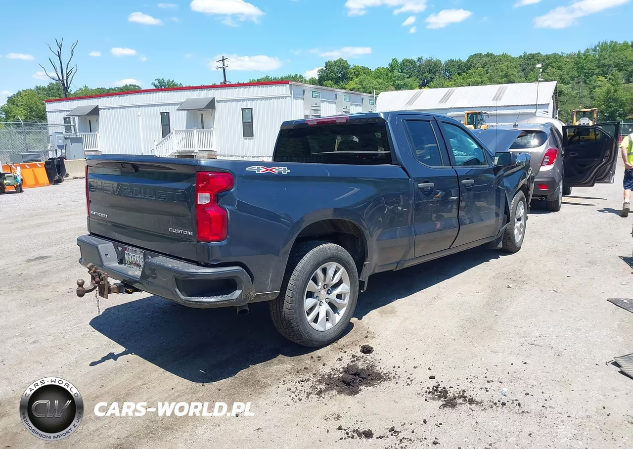2022 Chevrolet Silverado 1500 Ltd 4Wd Standard Bed Custom VIN:1GCRYBEK8NZ203470 - 4
