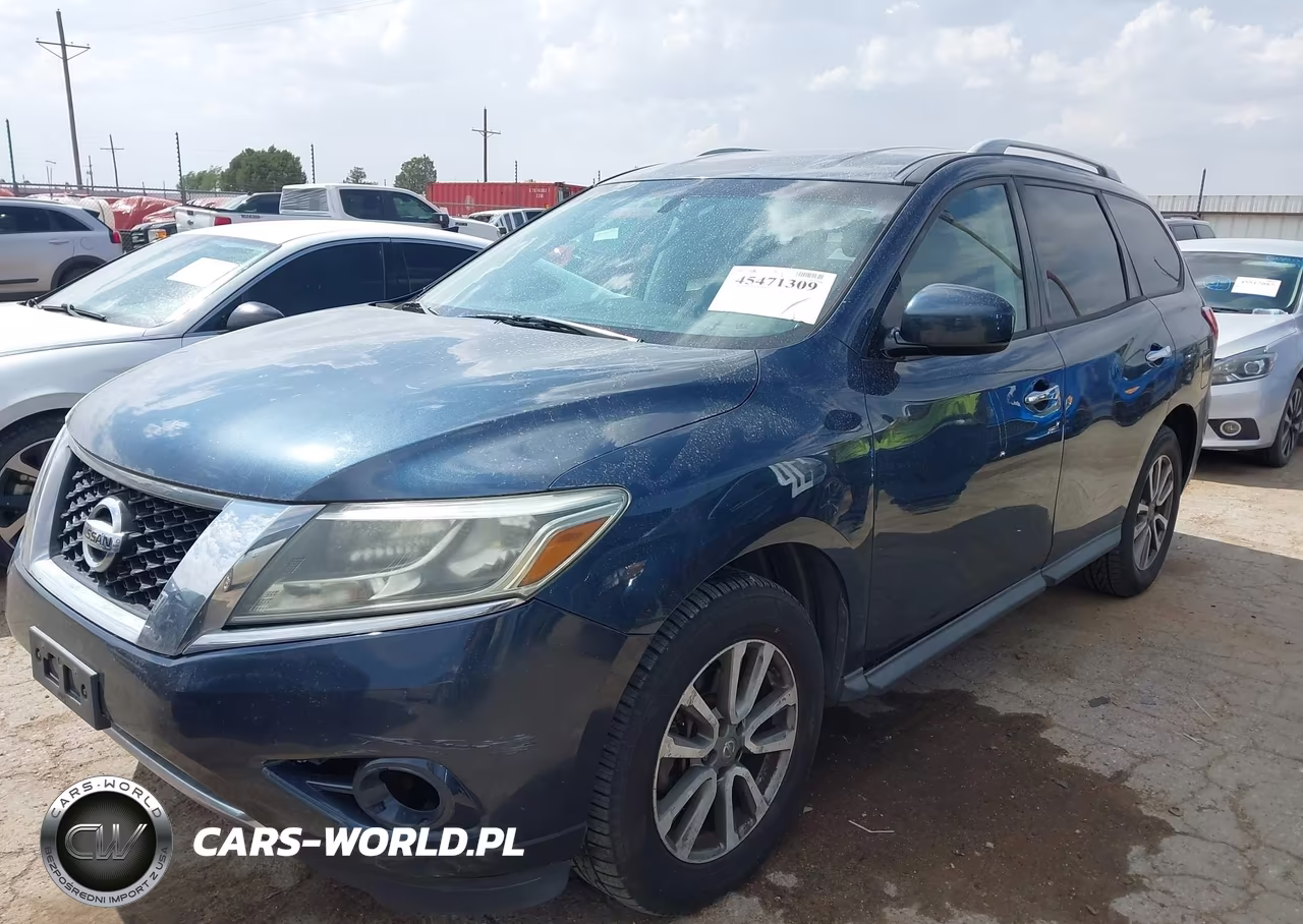 2013 Nissan Pathfinder Sv VIN:5N1AR2MN5DC641494 - 2