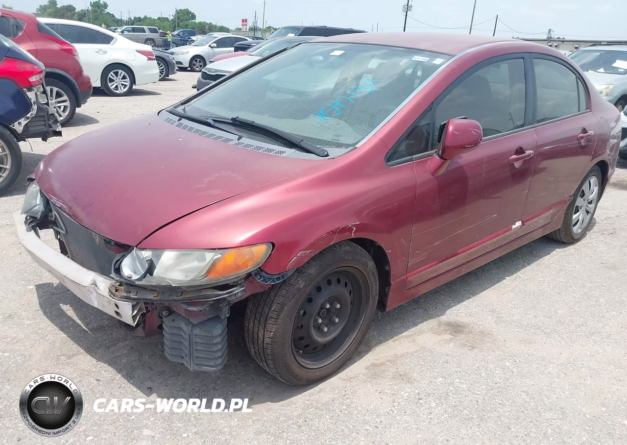 2007 Honda Civic Lx VIN:1HGFA16527L015383 - 2