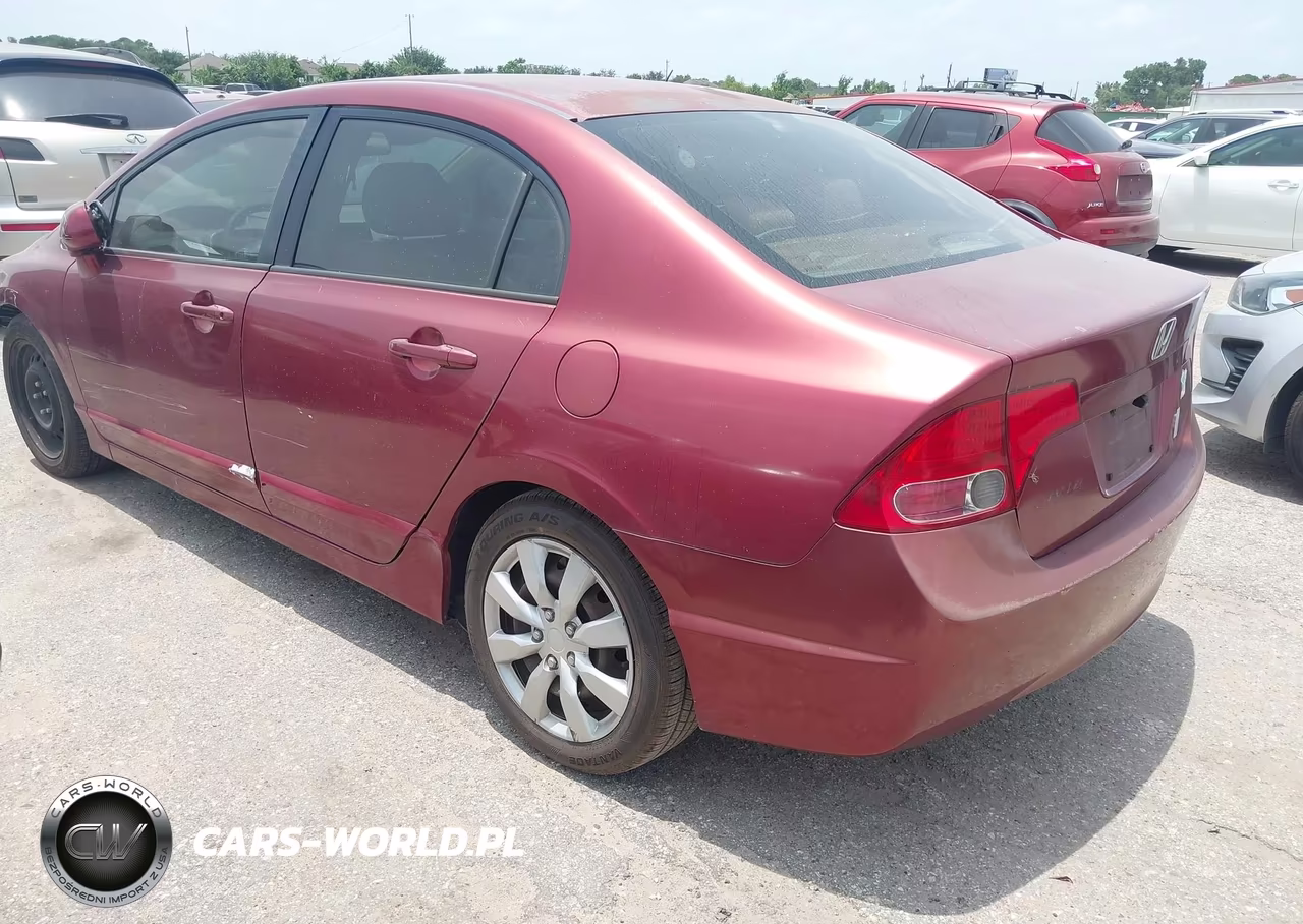 2007 Honda Civic Lx VIN:1HGFA16527L015383 - 3