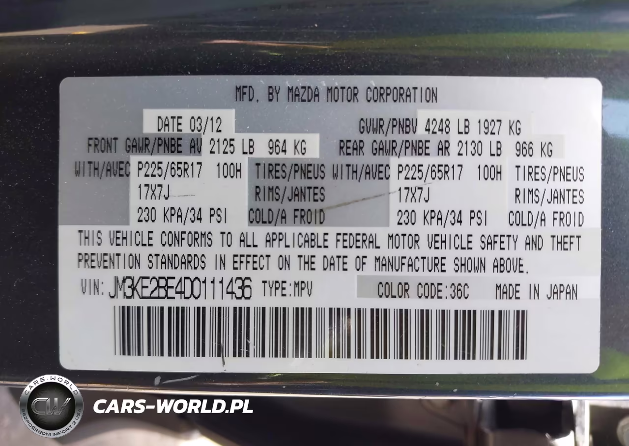 2013 Mazda Cx-5 Sport VIN:JM3KE2BE4D0111436 - 9