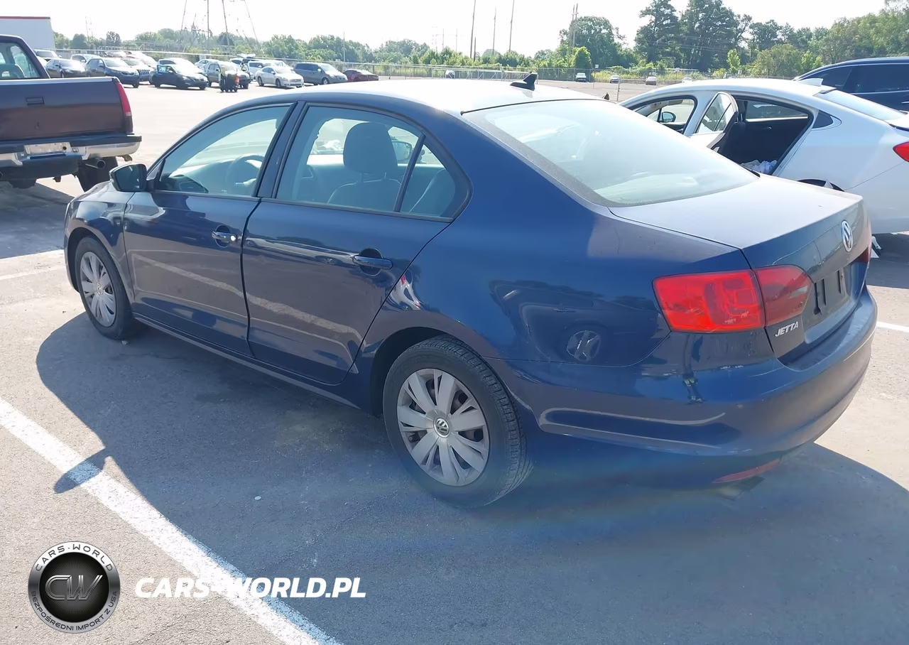 2014 Volkswagen Jetta 1.8T Se VIN:3VWD17AJ2EM263767 - 3