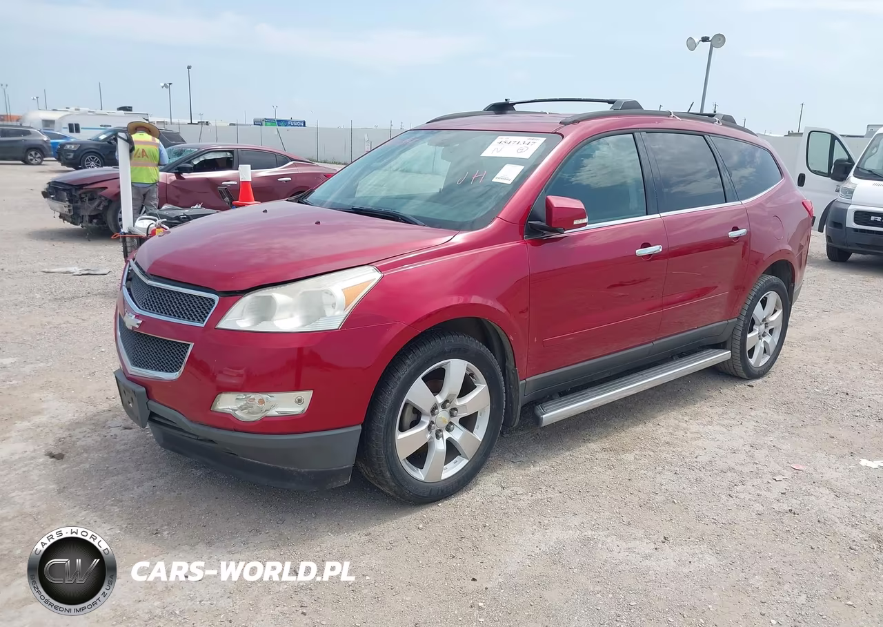2012 Chevrolet Traverse Lt W-1Lt VIN:1GNKRGED0CJ384595 - 2