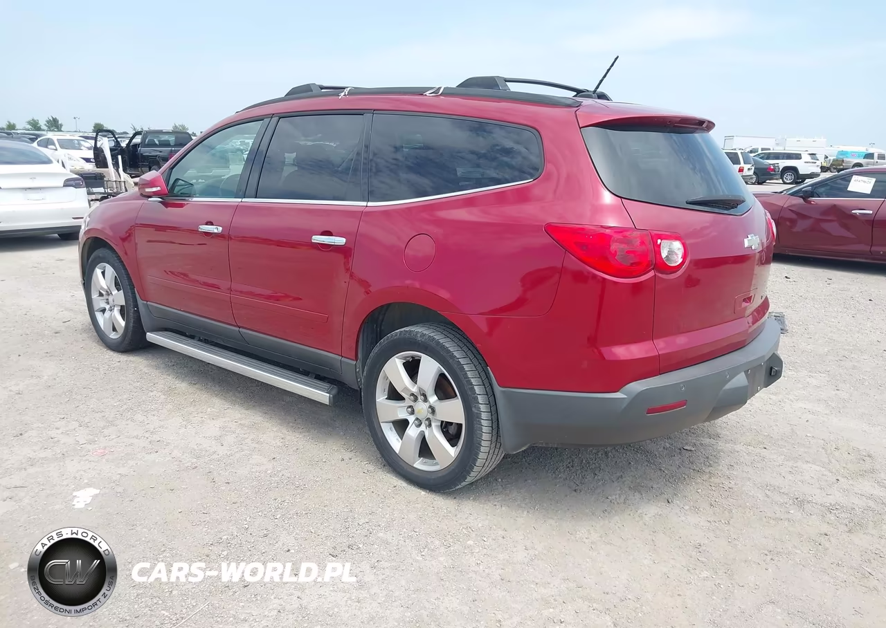 2012 Chevrolet Traverse Lt W-1Lt VIN:1GNKRGED0CJ384595 - 3