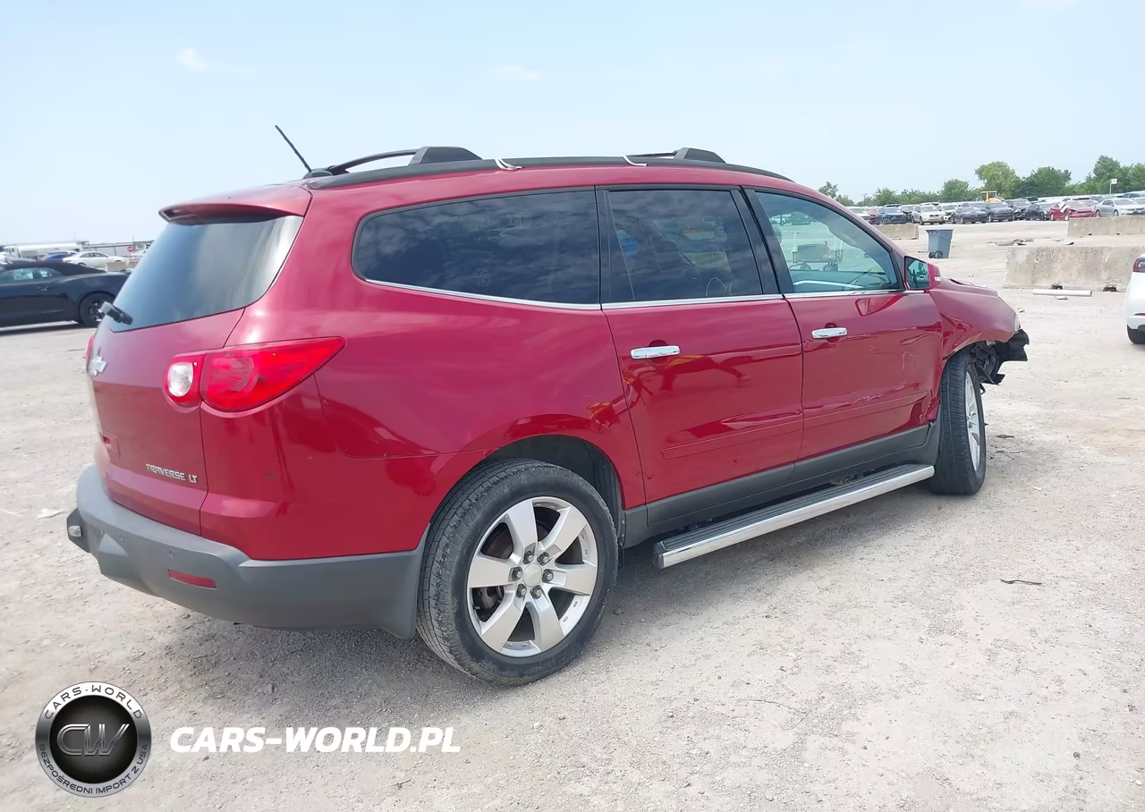 2012 Chevrolet Traverse Lt W-1Lt VIN:1GNKRGED0CJ384595 - 4
