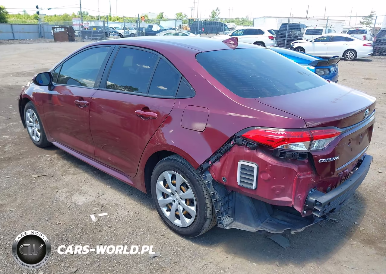 2022 Toyota Corolla Le VIN:JTDEPMAE5NJ210226 - 3