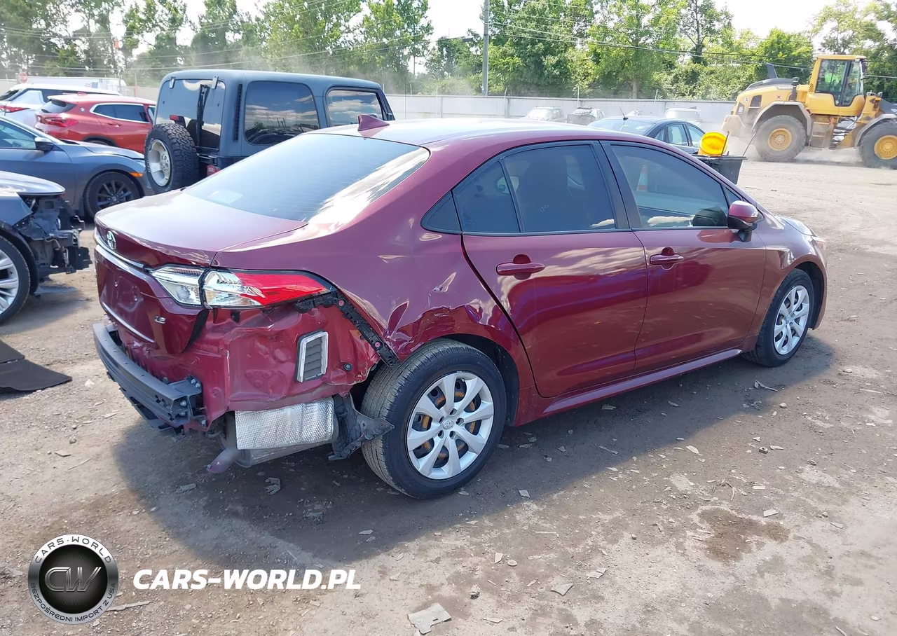 2022 Toyota Corolla Le VIN:JTDEPMAE5NJ210226 - 4
