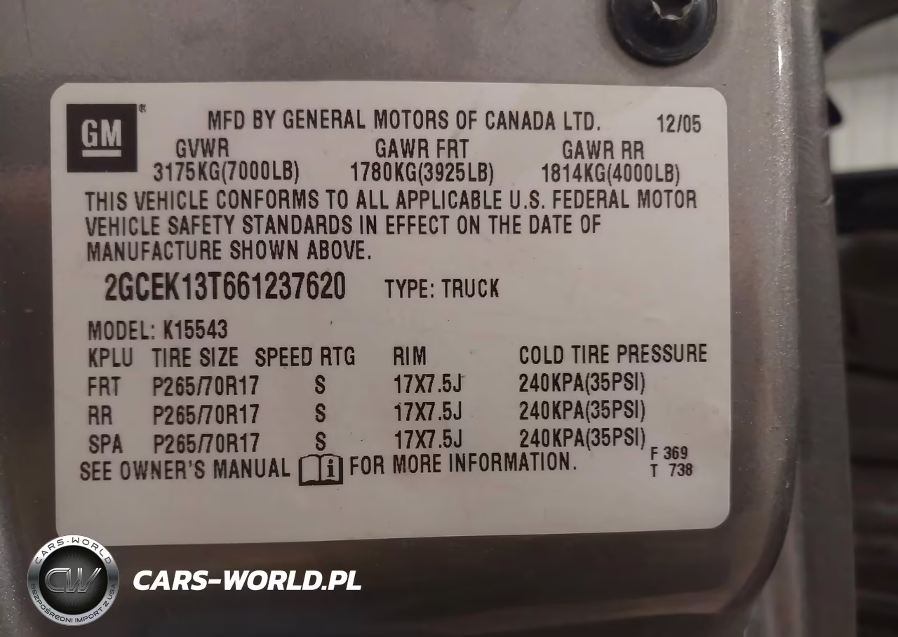 2006 Chevrolet Silverado 1500 Lt1 VIN:2GCEK13T661237620 - 9