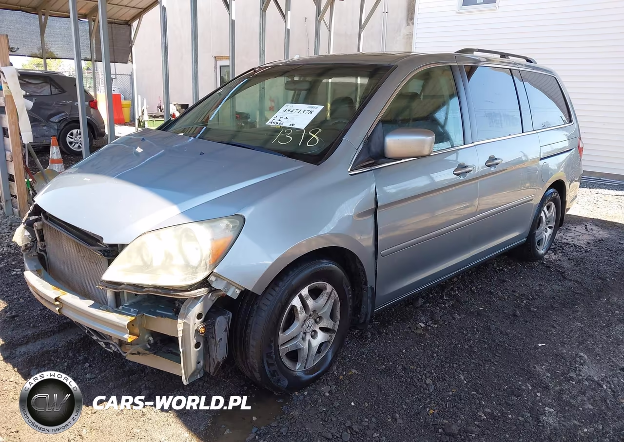 2007 Honda Odyssey Ex-L VIN:5FNRL38767B027443 - 2