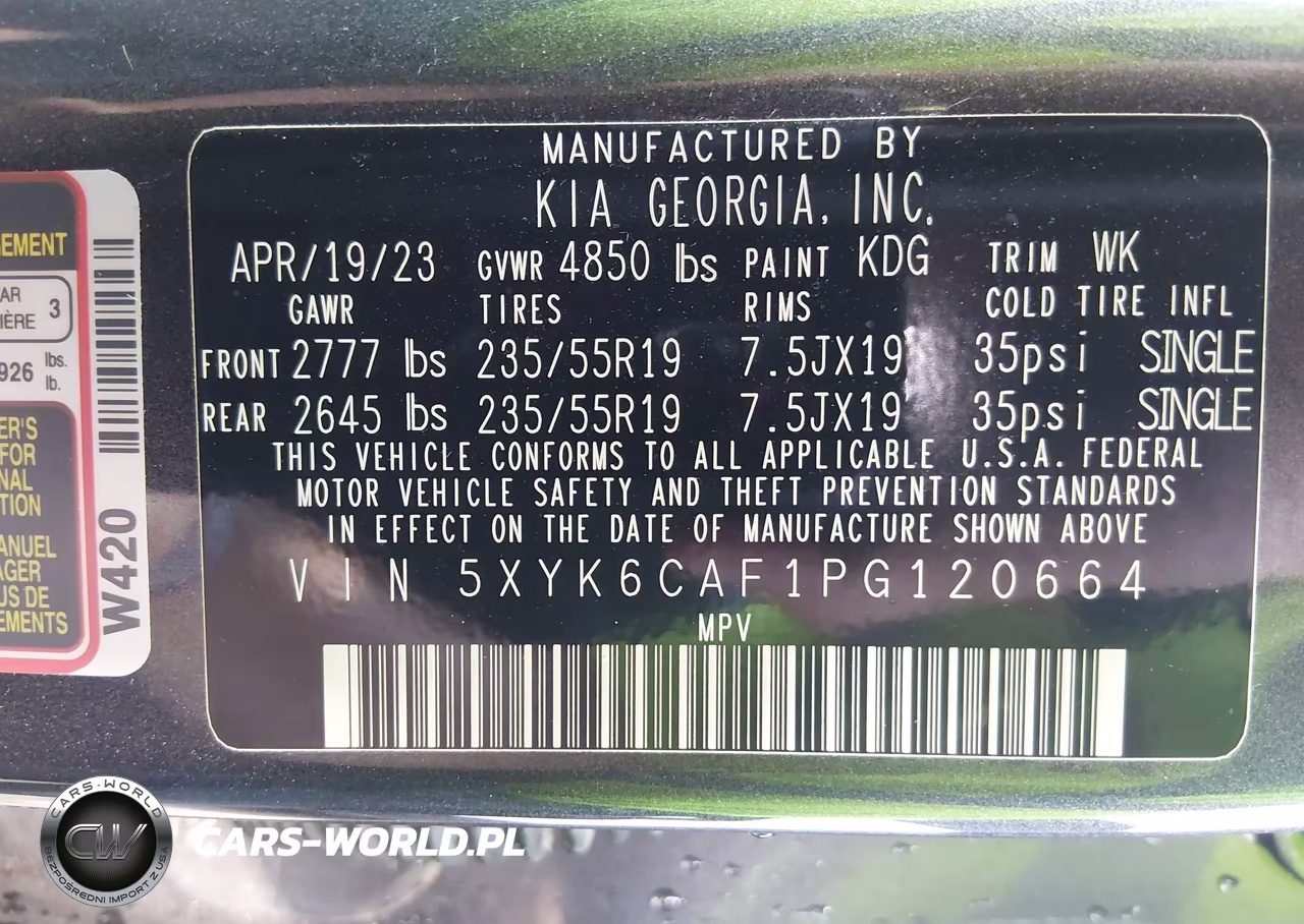 2023 Kia Sportage X-Line VIN:5XYK6CAF1PG120664 - 9