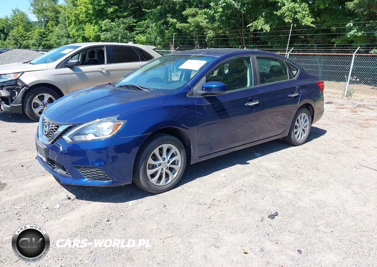 2018 Nissan Sentra Sv VIN:3N1AB7AP2JL627082 - 2