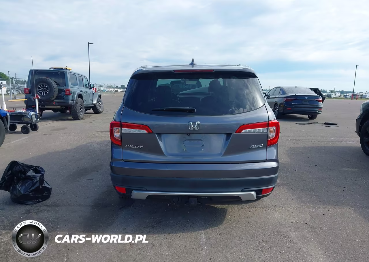 2020 Honda Pilot Awd Ex-L VIN:5FNYF6H54LB052032 - 17