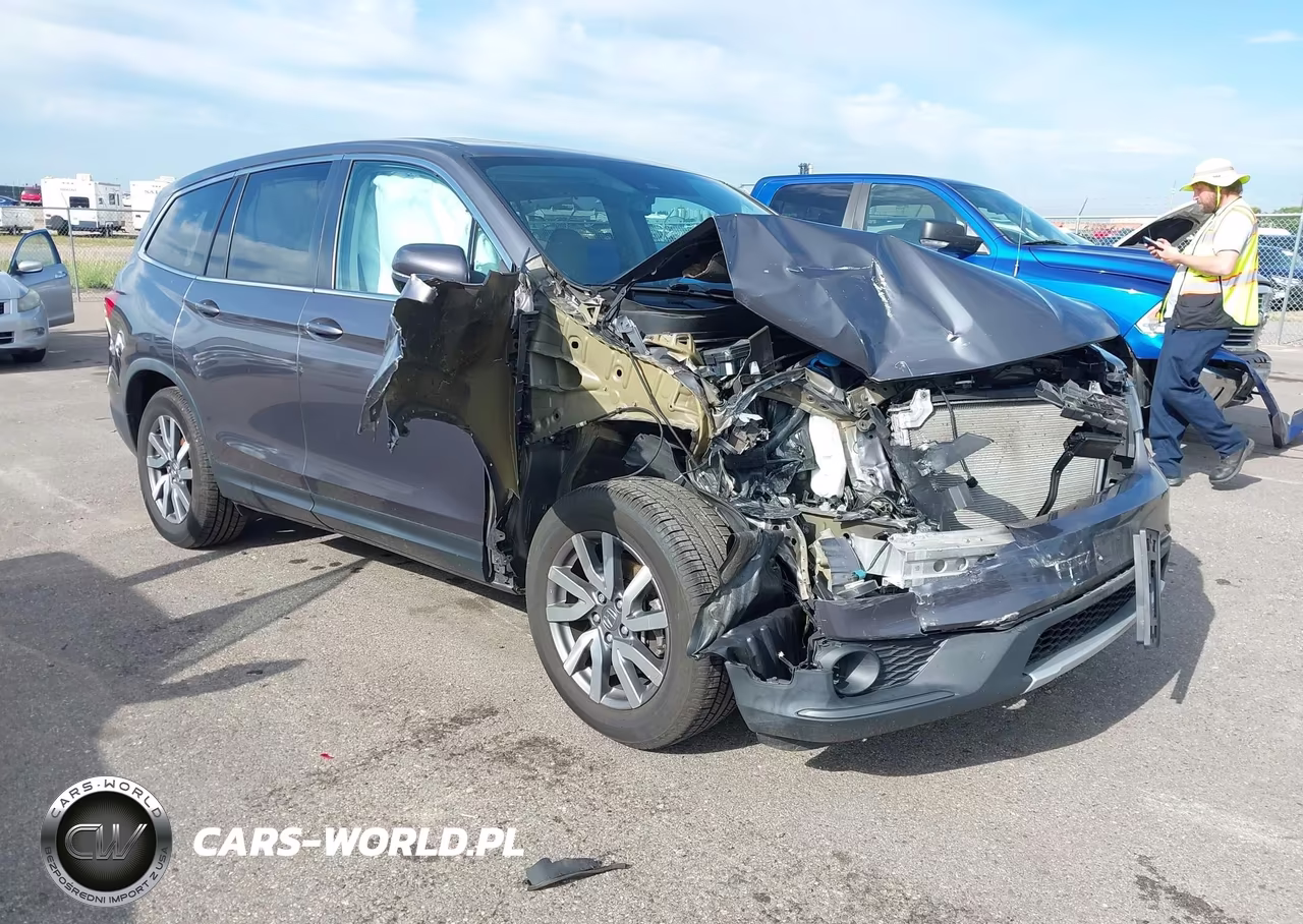 2020 Honda Pilot Awd Ex-L VIN:5FNYF6H54LB052032 - 6