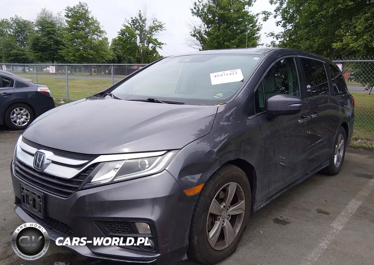 2020 Honda Odyssey Ex-L-Ex-L W-Navi Res VIN:5FNRL6H70LB068632 - 2