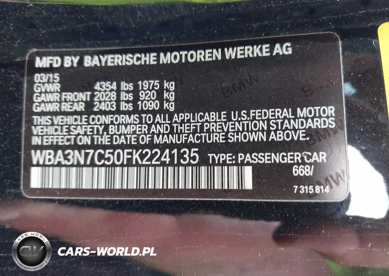2015 BMW 428I VIN:WBA3N7C50FK224135 - 9