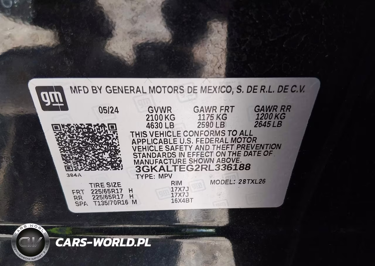 2024 GMC Terrain Sle VIN:3GKALTEG2RL336188 - 9