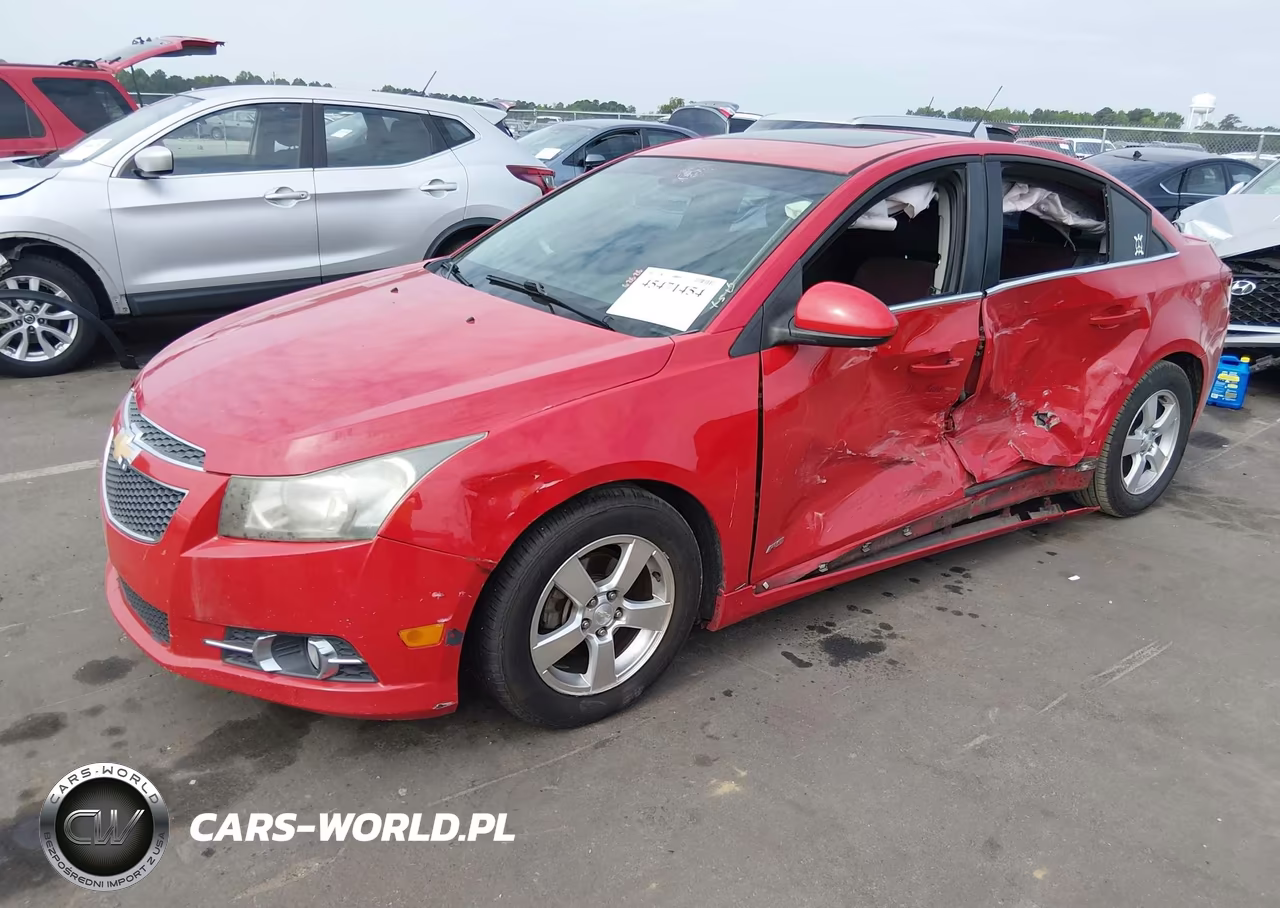 2012 Chevrolet Cruze 1Lt VIN:1G1PF5SC9C7329804 - 2