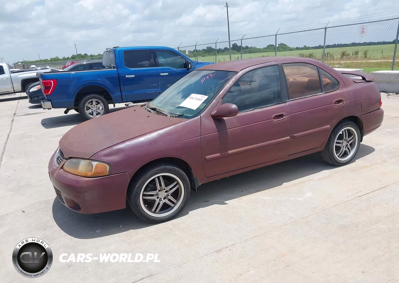 2002 Nissan Sentra VIN:3N1CB51D32L667224 - 2