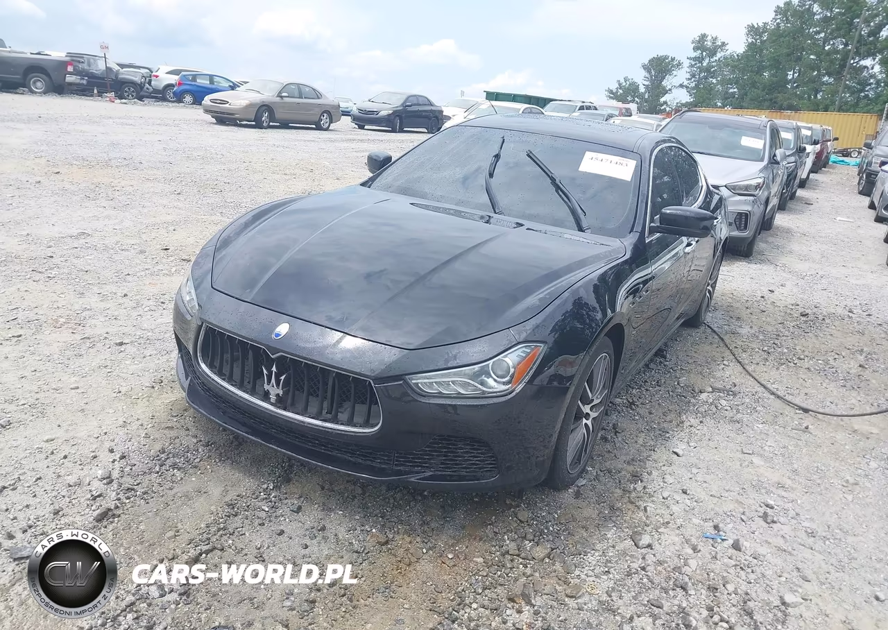2016 Maserati Ghibli S Q4 VIN:ZAM57RTA7G1176358 - 2