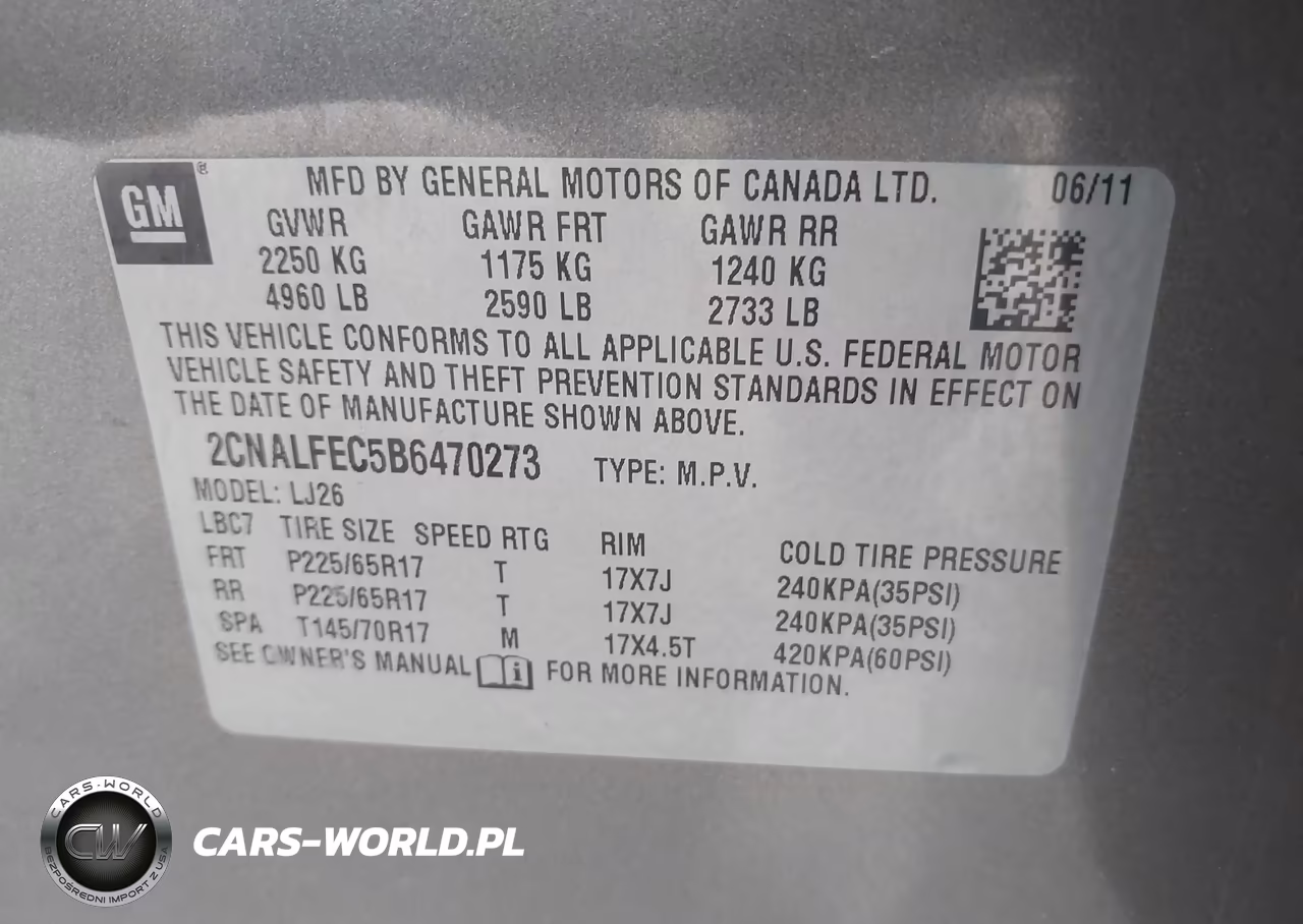 2011 Chevrolet Equinox Ltz VIN:2CNALFEC5B6470273 - 9