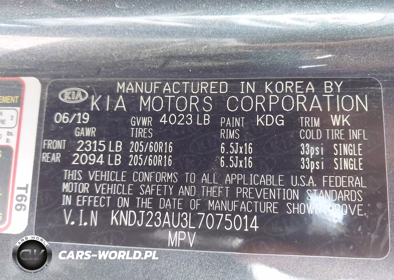 2020 Kia Soul Lx VIN:KNDJ23AU3L7075014 - 9