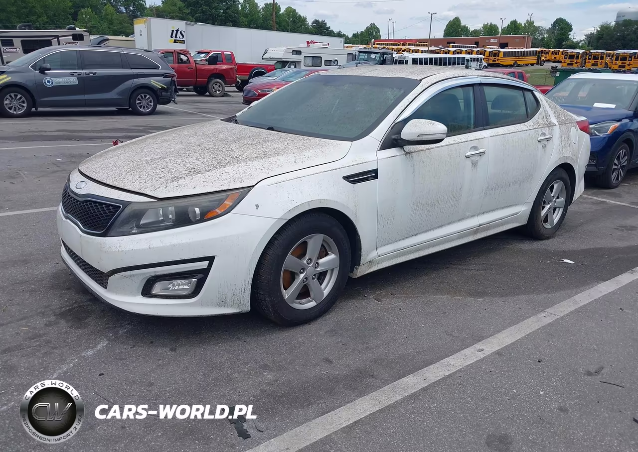 2014 Kia Optima Lx VIN:5XXGM4A77EG334215 - 2
