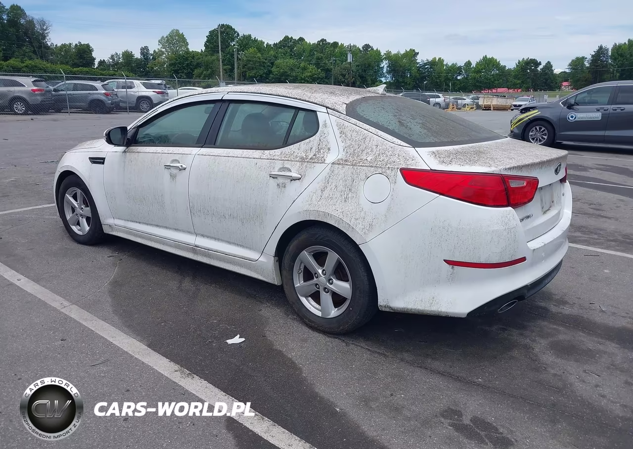 2014 Kia Optima Lx VIN:5XXGM4A77EG334215 - 3