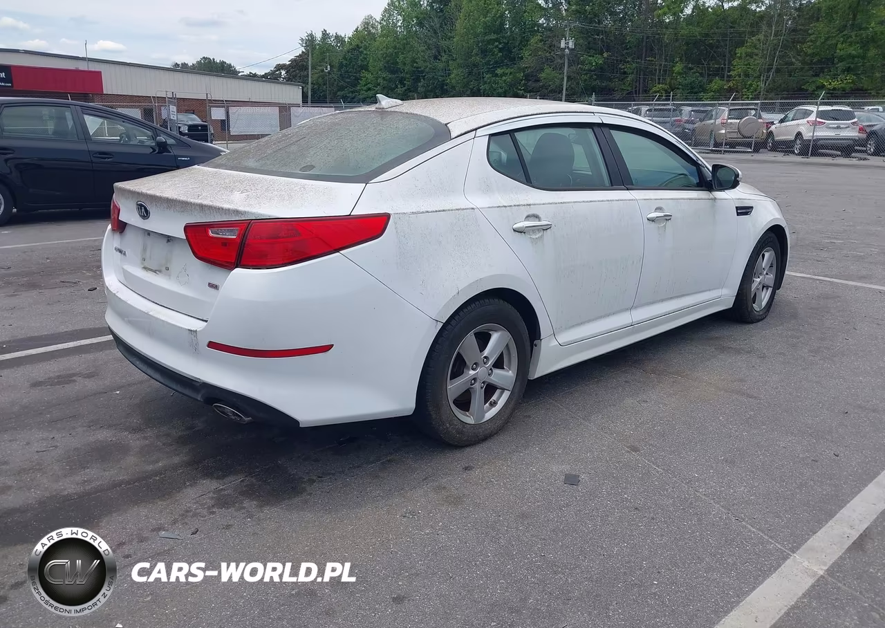 2014 Kia Optima Lx VIN:5XXGM4A77EG334215 - 4