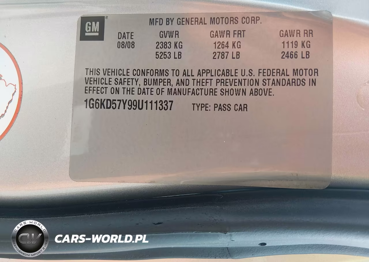 2009 Cadillac Dts VIN:1G6KD57Y99U111337 - 8