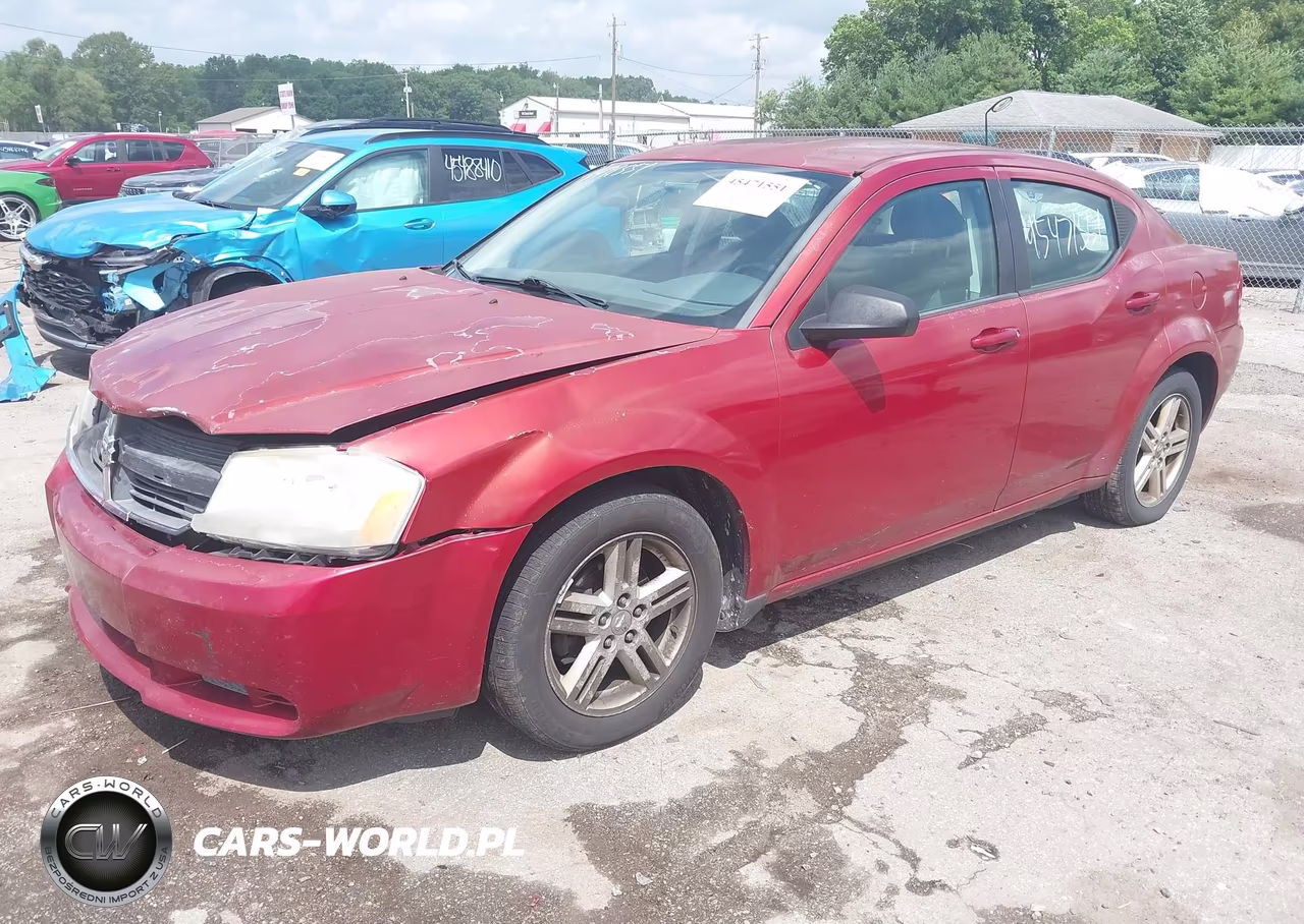2008 Dodge Avenger Sxt VIN:1B3LC56R18N607757 - 2