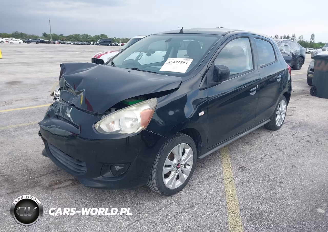 2014 Mitsubishi Mirage De VIN:ML32A3HJXEH009112 - 2
