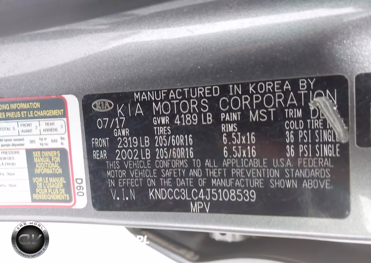 2018 Kia Niro Ex VIN:KNDCC3LC4J5108539 - 9
