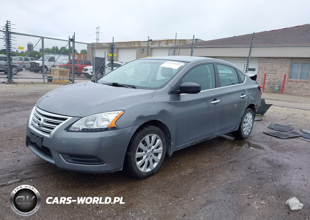2015 Nissan Sentra S VIN:3N1AB7AP0FY332492 - 2
