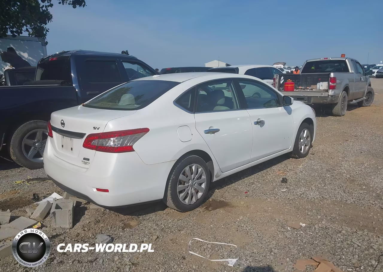 2014 Nissan Sentra Fe+ S-Fe+ Sv-S-Sl-Sr-Sv VIN:3N1AB7AP5EY237165 - 4