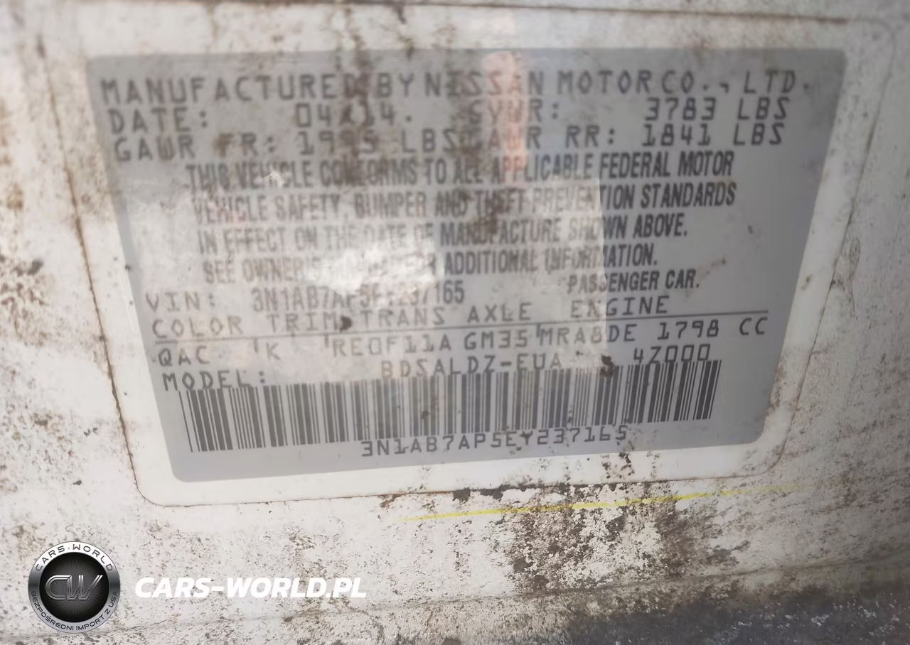 2014 Nissan Sentra Fe+ S-Fe+ Sv-S-Sl-Sr-Sv VIN:3N1AB7AP5EY237165 - 9