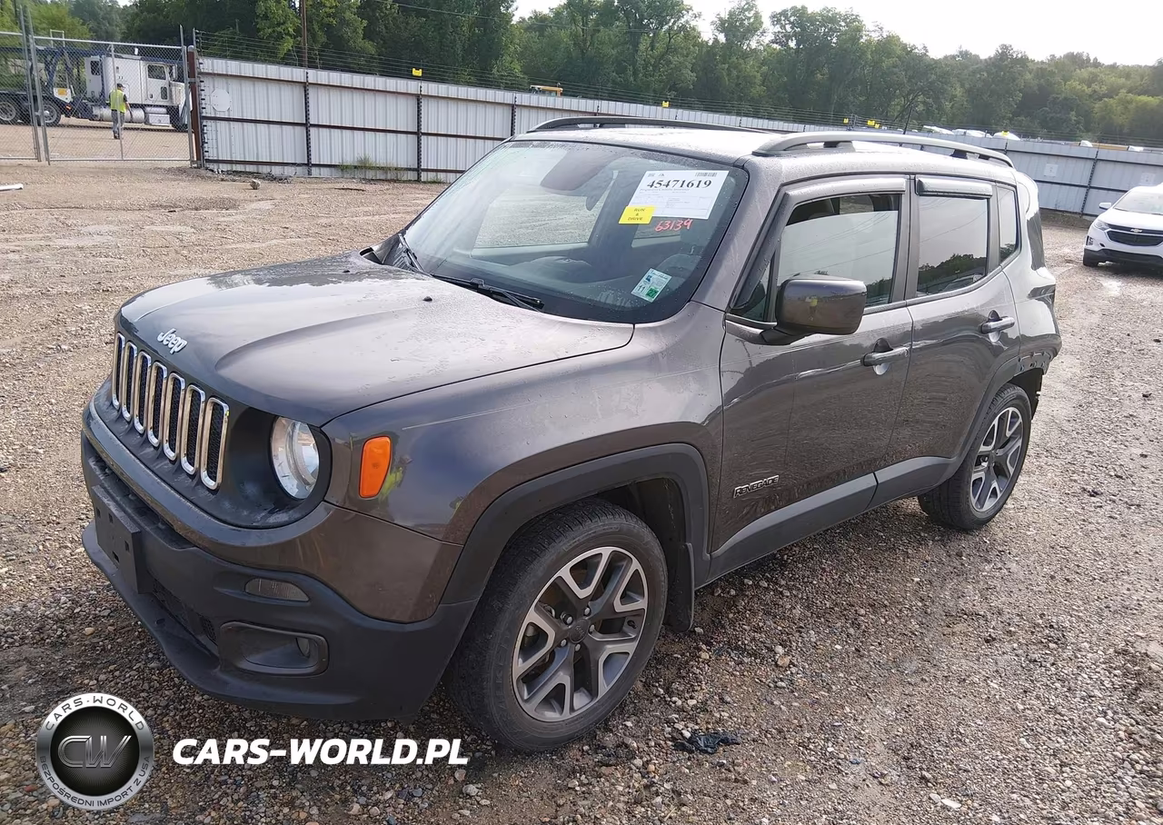 2018 Jeep Renegade Latitude Fwd VIN:ZACCJABB3JPH18961 - 2