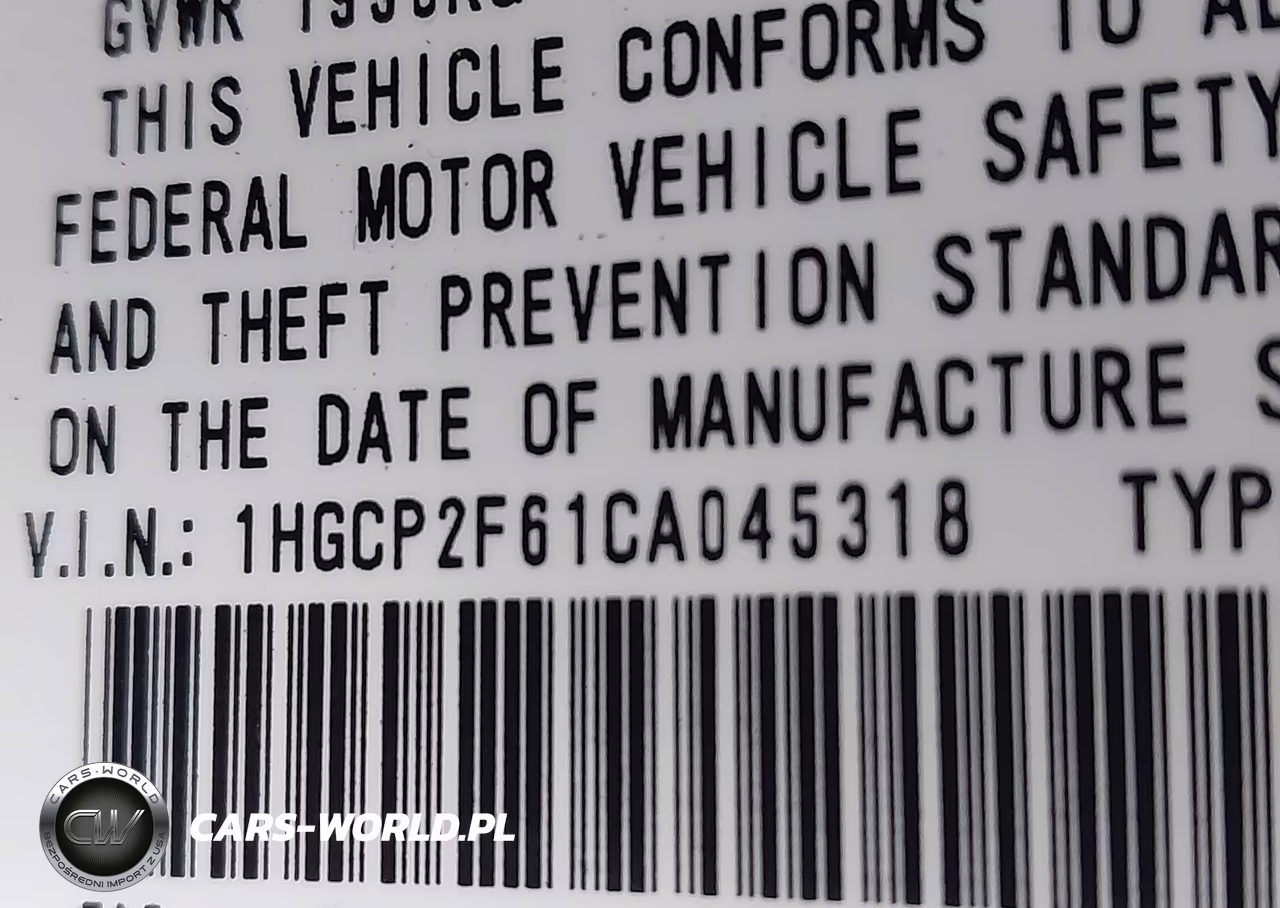 2012 Honda Accord 2.4 Se VIN:1HGCP2F61CA045318 - 9