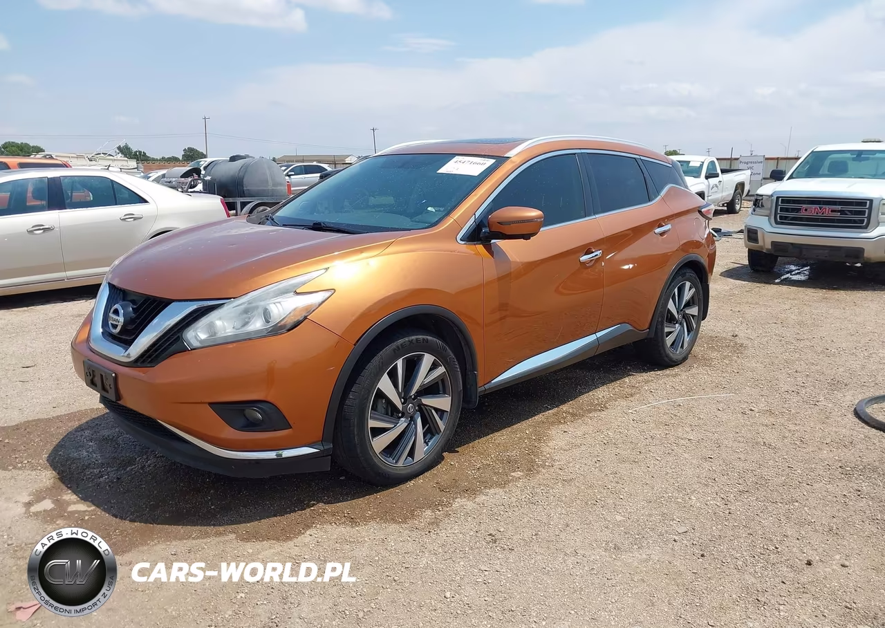 2016 Nissan Murano Platinum VIN:5N1AZ2MH1GN117410 - 2