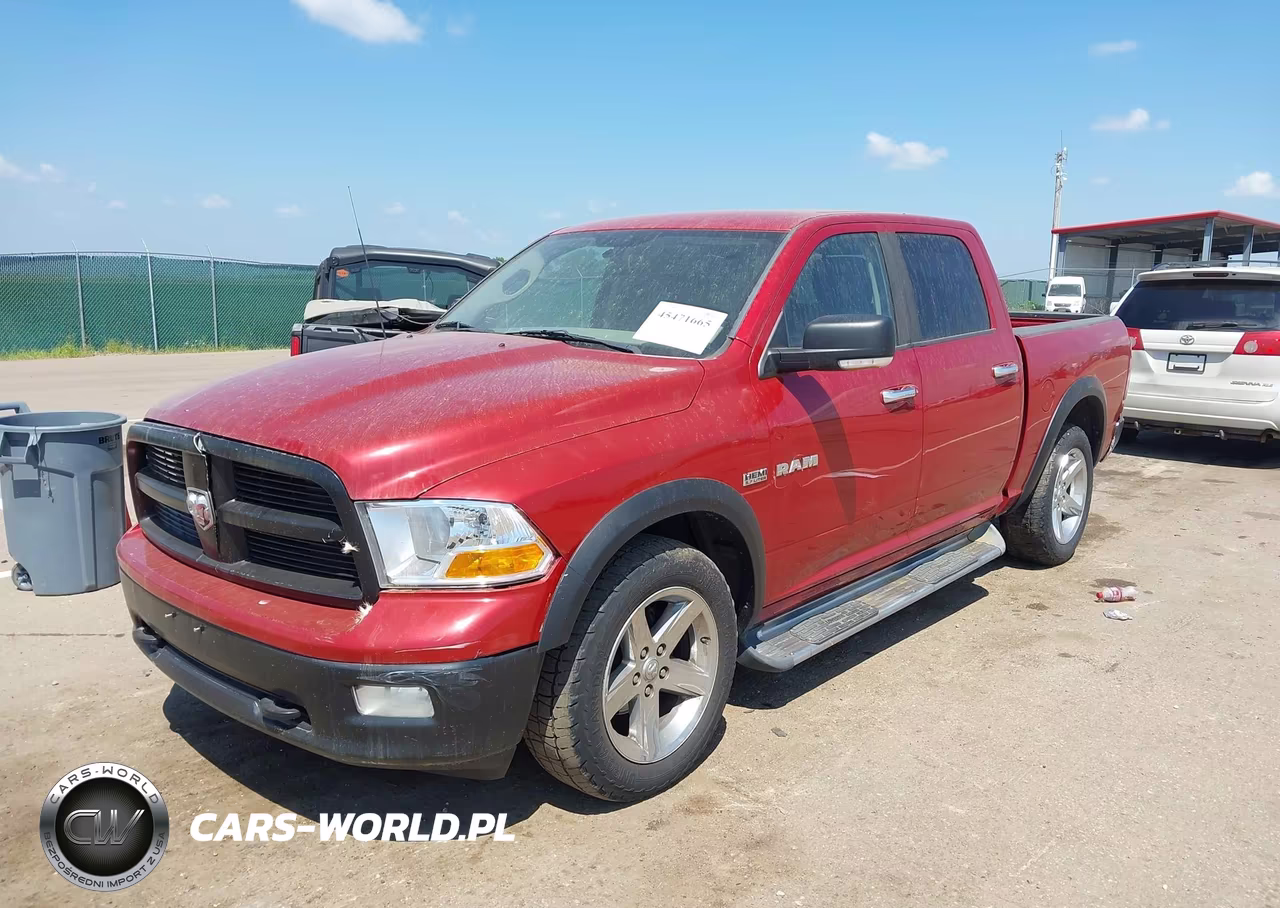 2010 Dodge Ram 1500 Slt-Sport-Trx VIN:1D7RV1CT1AS192156 - 2