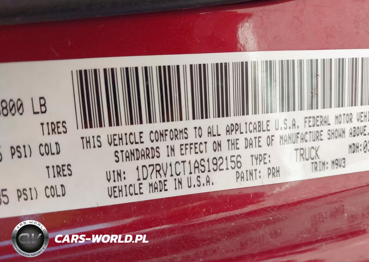 2010 Dodge Ram 1500 Slt-Sport-Trx VIN:1D7RV1CT1AS192156 - 9