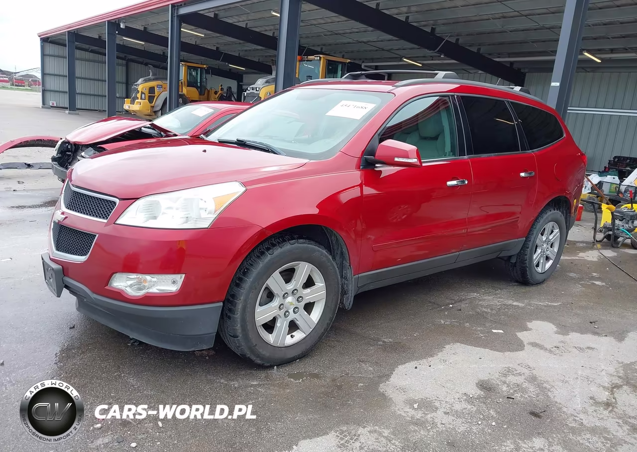 2012 Chevrolet Traverse Lt W-2Lt VIN:1GNKVJED3CJ126077 - 2