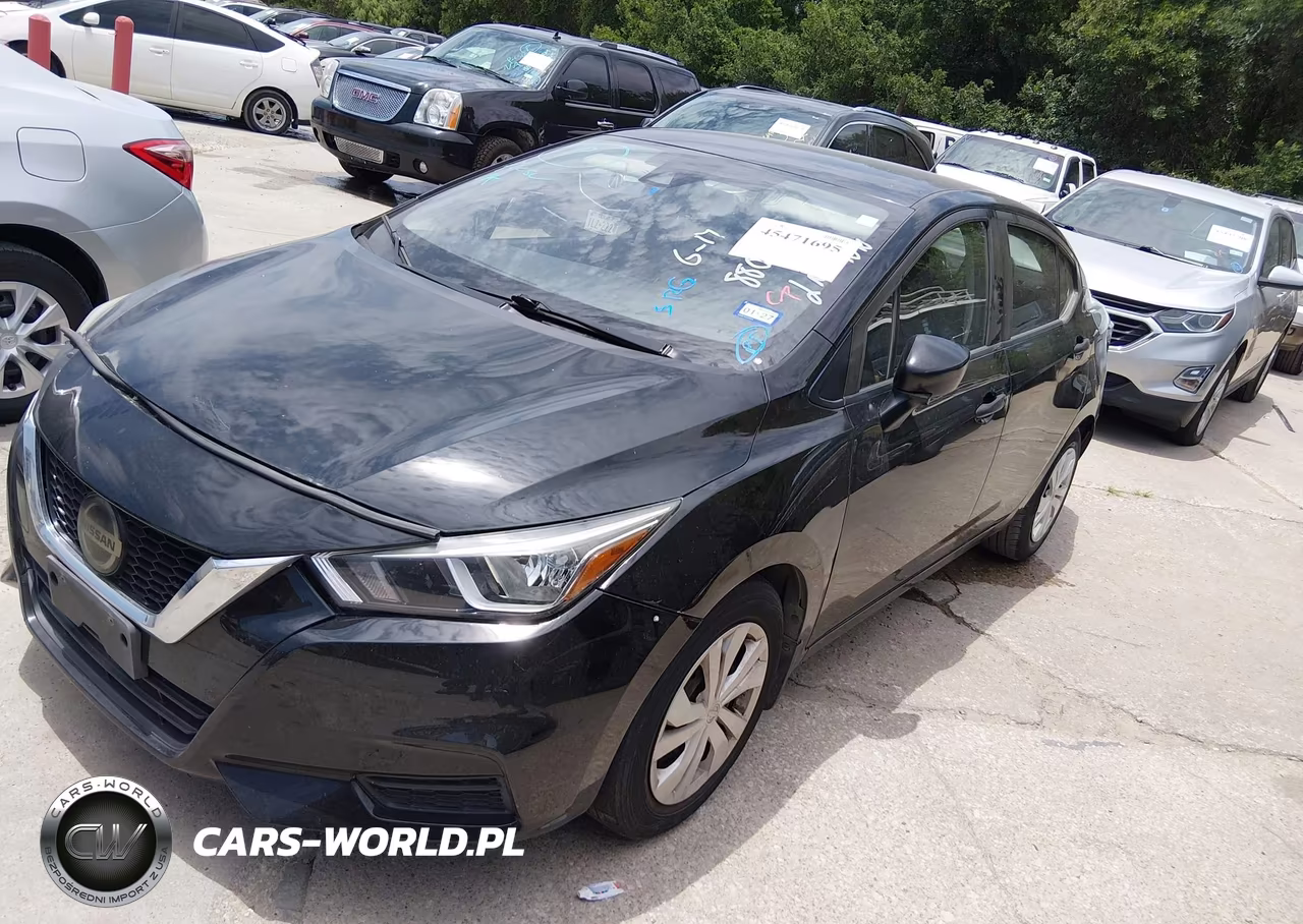 2020 Nissan Versa S Xtronic Cvt VIN:3N1CN8DV4LL880116 - 2