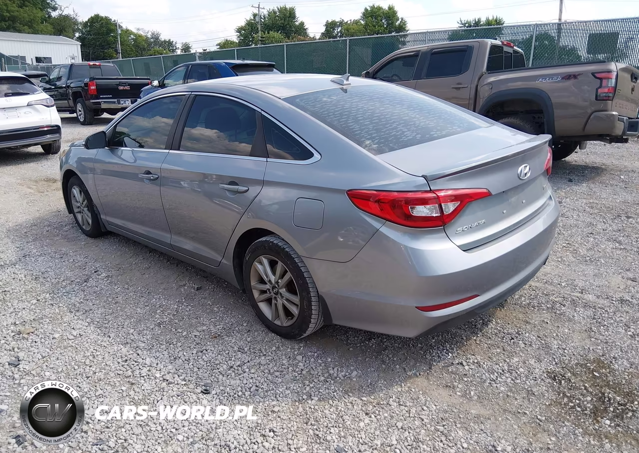 2015 Hyundai Sonata Eco VIN:5NPE24AAXFH172465 - 3