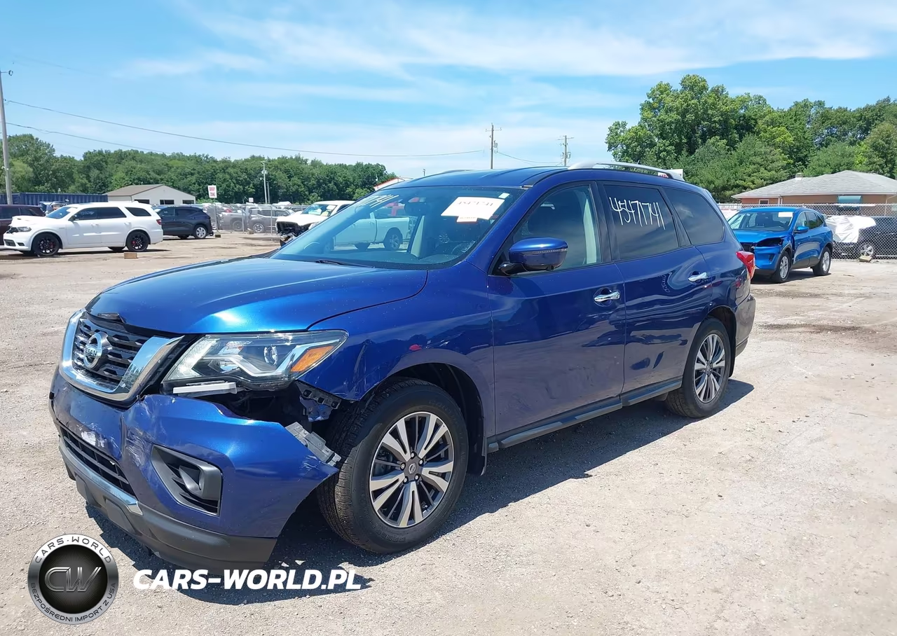 2017 Nissan Pathfinder Sl VIN:5N1DR2MM7HC673681 - 2
