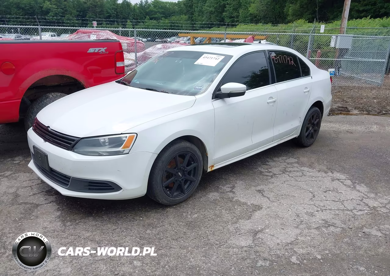 2014 Volkswagen Jetta 1.8T Se VIN:3VWD17AJ7EM440054 - 2