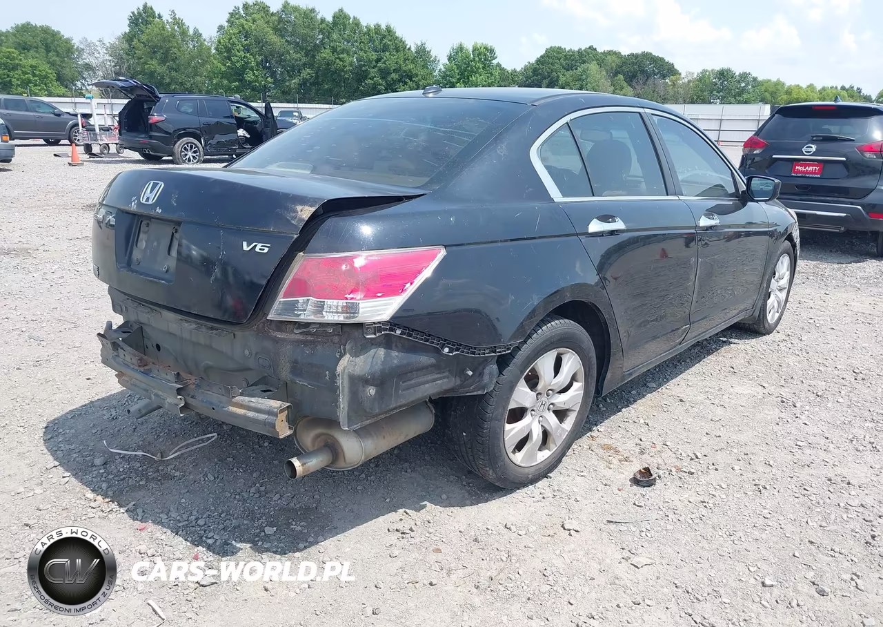 2008 Honda Accord 3.5 Ex-L VIN:1HGCP36848A082782 - 4