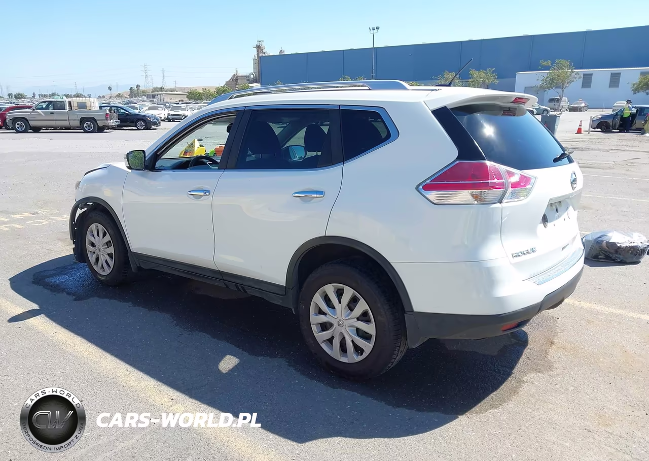 2016 Nissan Rogue S VIN:KNMAT2MT6GP672531 - 3